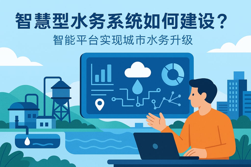 智慧型水务系统如何建设？智能平台实现城市水务升级