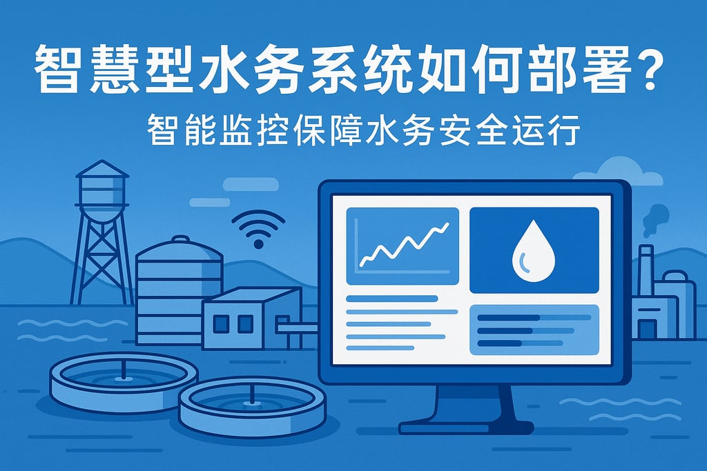 智慧型水务系统如何部署？智能监控保障水务安全运行