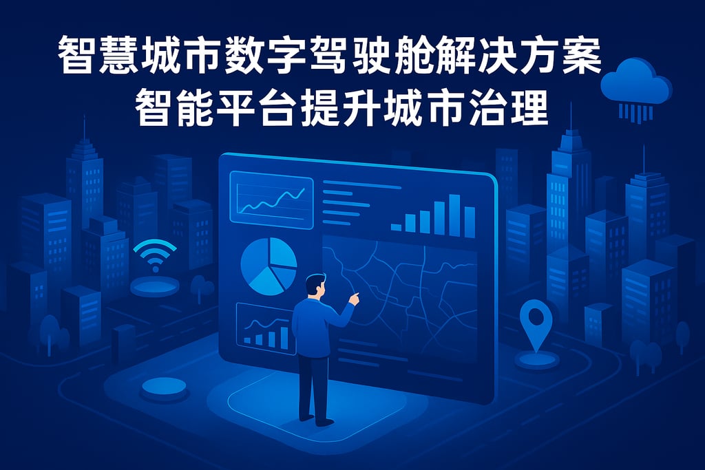 智慧城市数字驾驶舱解决方案有哪些？智能平台提升城市治理