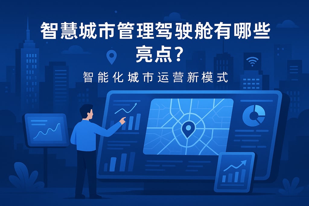 智慧城市管理驾驶舱有哪些亮点？智能化城市运营新模式