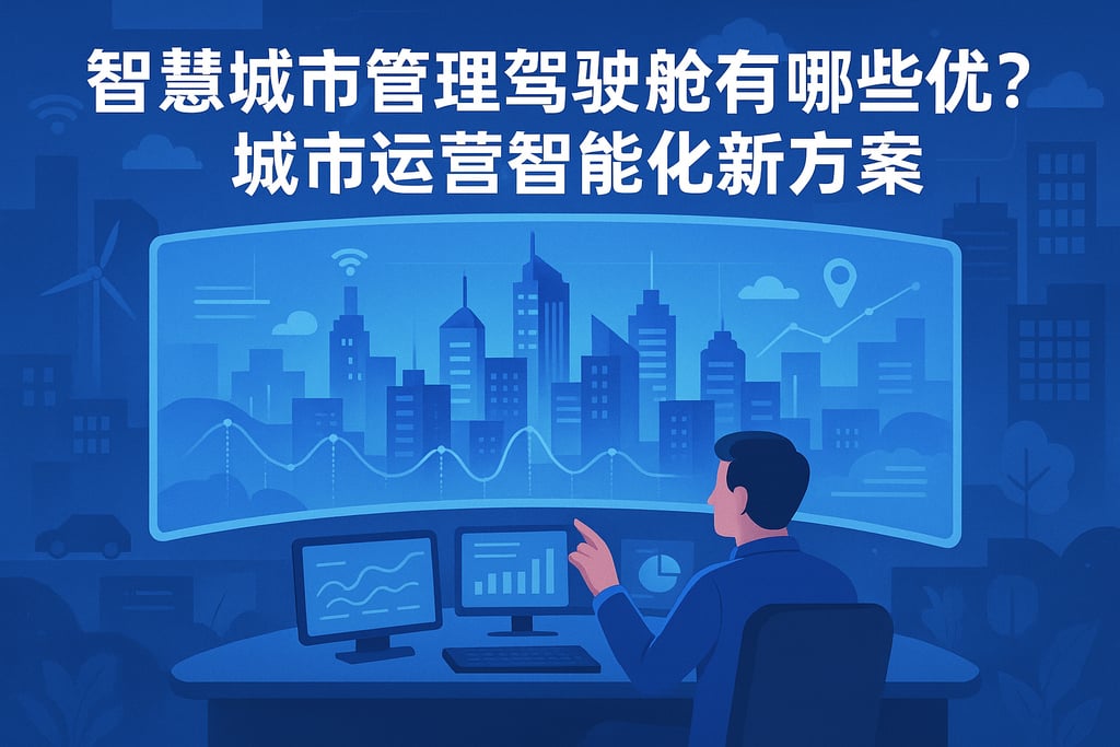 智慧城市管理驾驶舱有哪些优势？城市运营智能化新方案