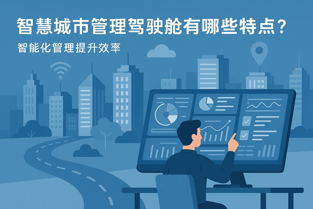 智慧城市管理驾驶舱有哪些特点？智能化管理提升效率