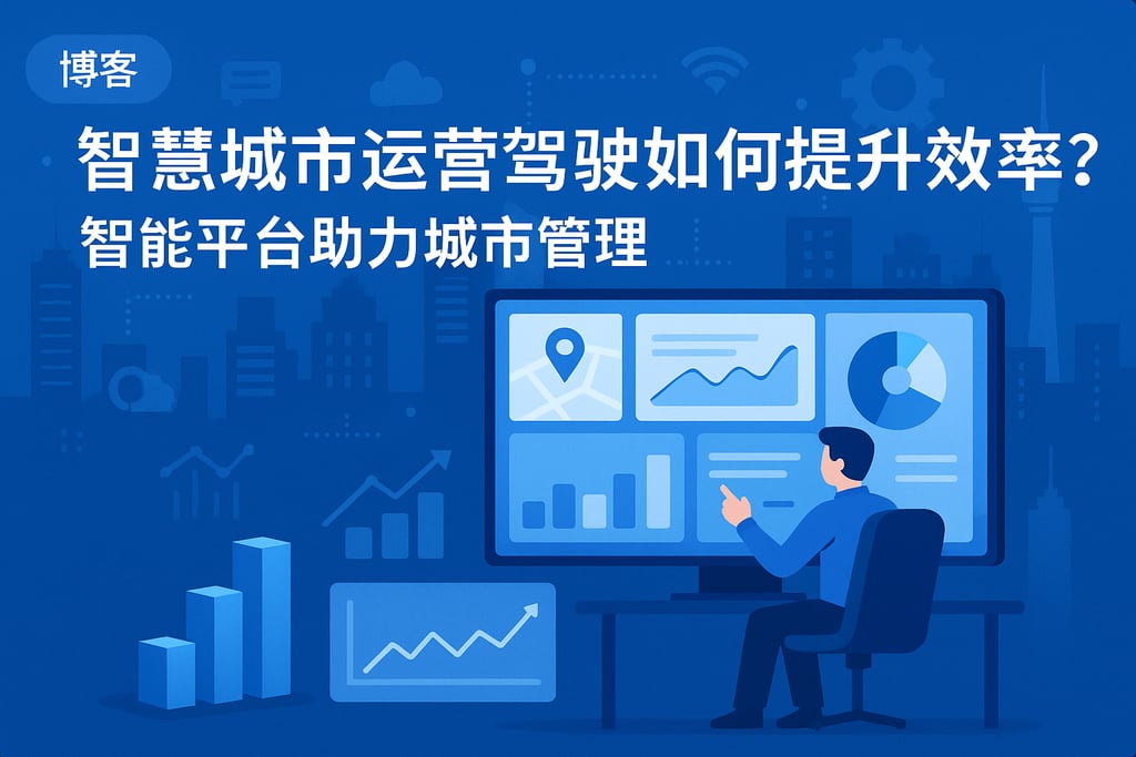 智慧城市运营驾驶舱如何提升效率？智能平台助力城市管理