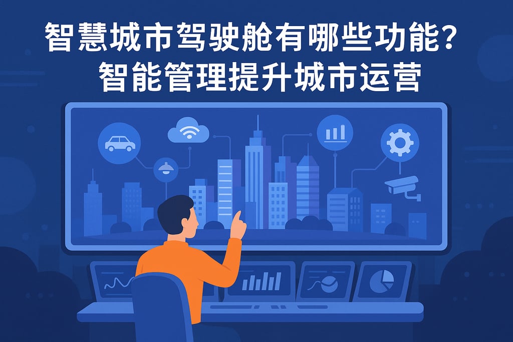 智慧城市驾驶舱有哪些功能？智能管理提升城市运营