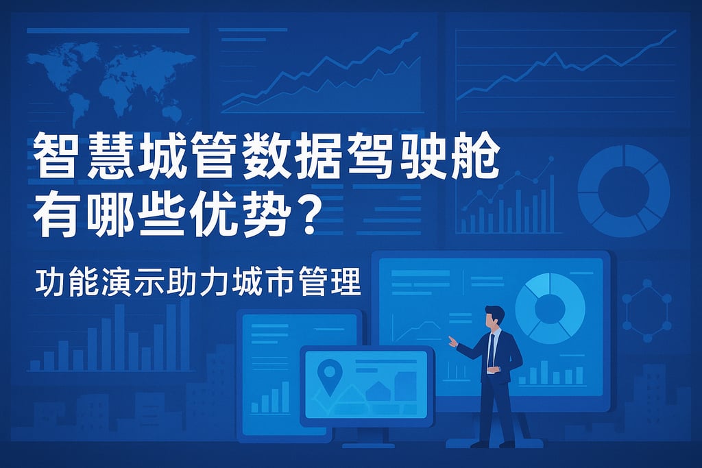 智慧城管数据驾驶舱有哪些优势？功能演示助力城市管理