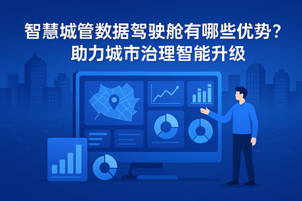 智慧城管数据驾驶舱有哪些优势？助力城市治理智能升级
