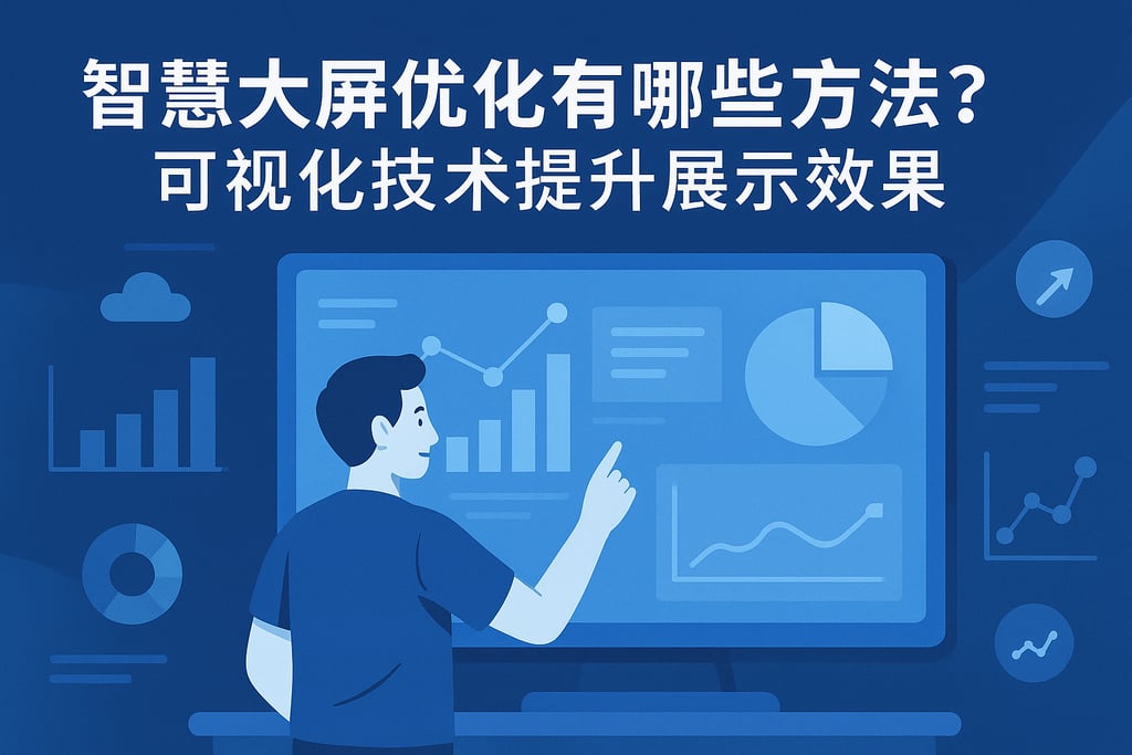 智慧大屏优化有哪些方法？可视化技术提升展示效果