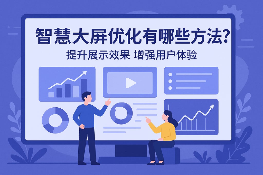 智慧大屏优化有哪些方法？提升展示效果增强用户体验