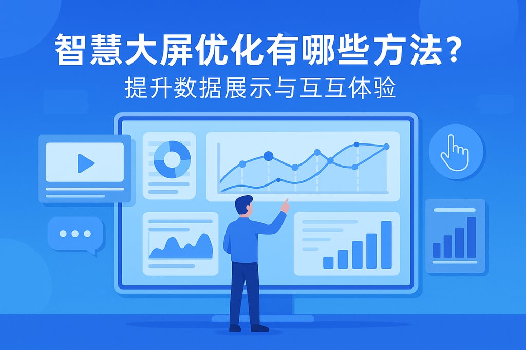 智慧大屏优化有哪些方法？提升数据展示与交互体验