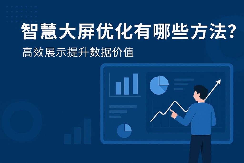 智慧大屏优化有哪些方法？高效展示提升数据价值