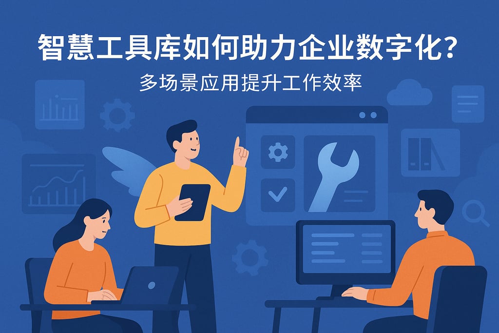 智慧工具库如何助力企业数字化？多场景应用提升工作效率