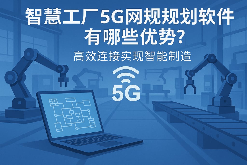 智慧工厂5G网络规划软件有哪些优势？高效连接实现智能制造