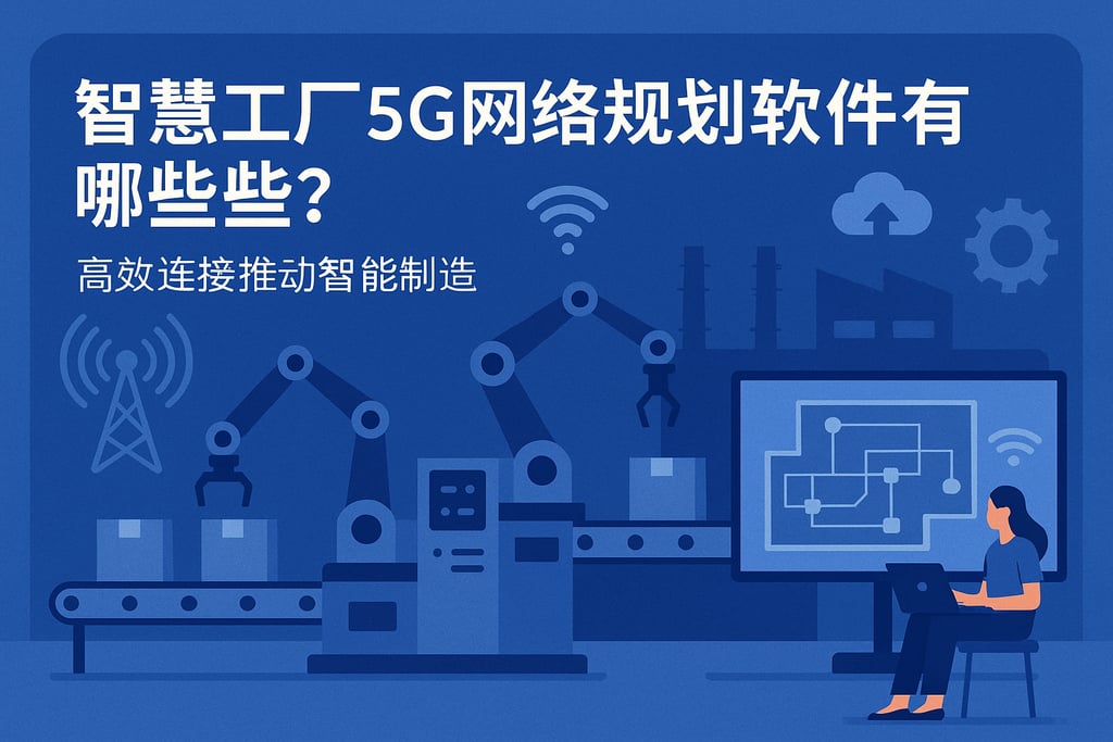 智慧工厂5G网络规划软件有哪些？高效连接推动智能制造
