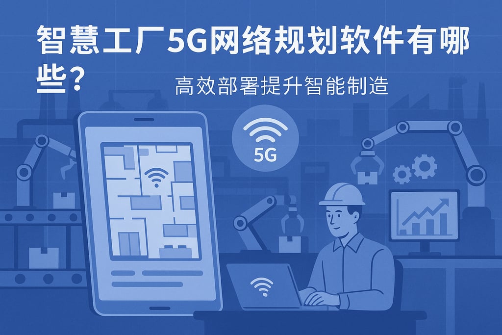 智慧工厂5G网络规划软件有哪些？高效部署提升智能制造