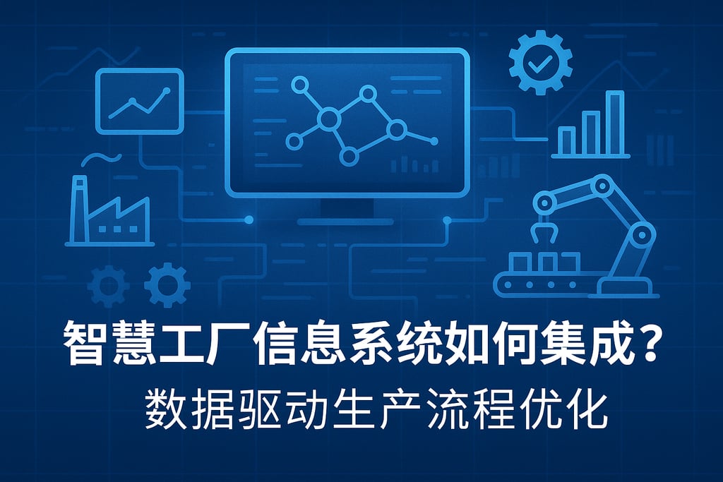 智慧工厂信息系统如何集成？数据驱动生产流程优化