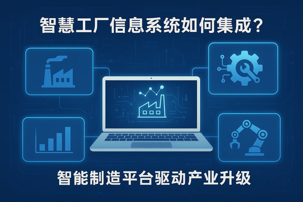 智慧工厂信息系统如何集成？智能制造平台驱动产业升级