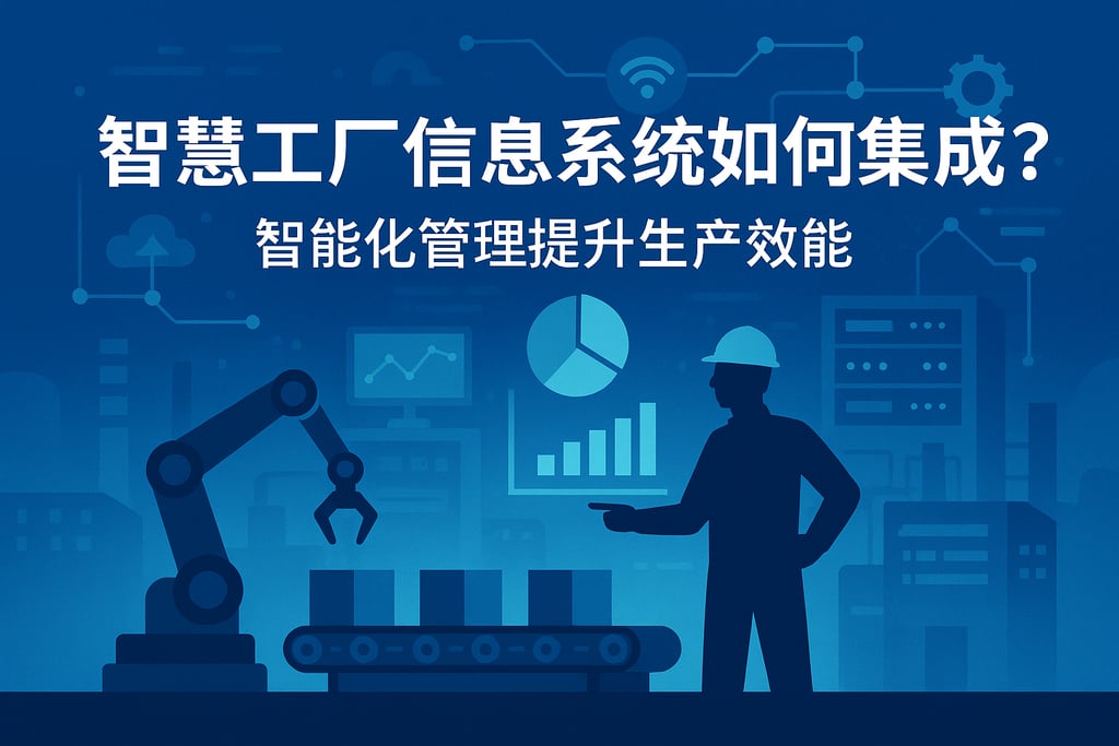 智慧工厂信息系统如何集成？智能化管理提升生产效能