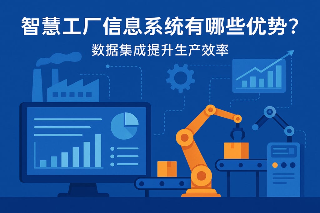 智慧工厂信息系统有哪些优势？数据集成提升生产效率