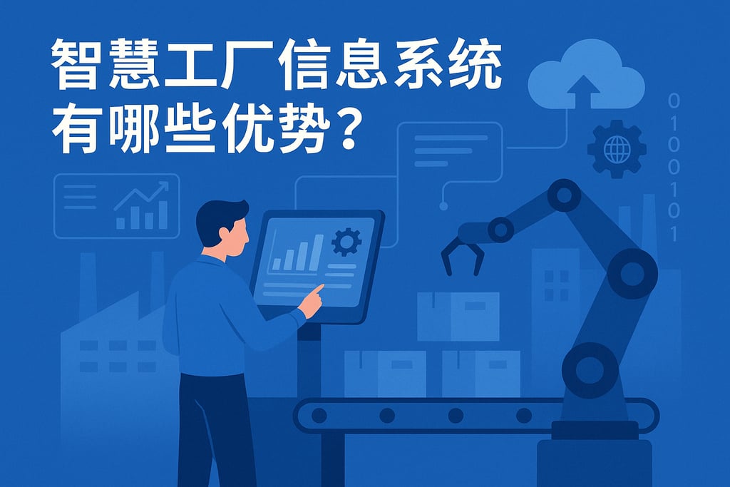 智慧工厂信息系统有哪些优势？智能化平台提升生产管控水平
