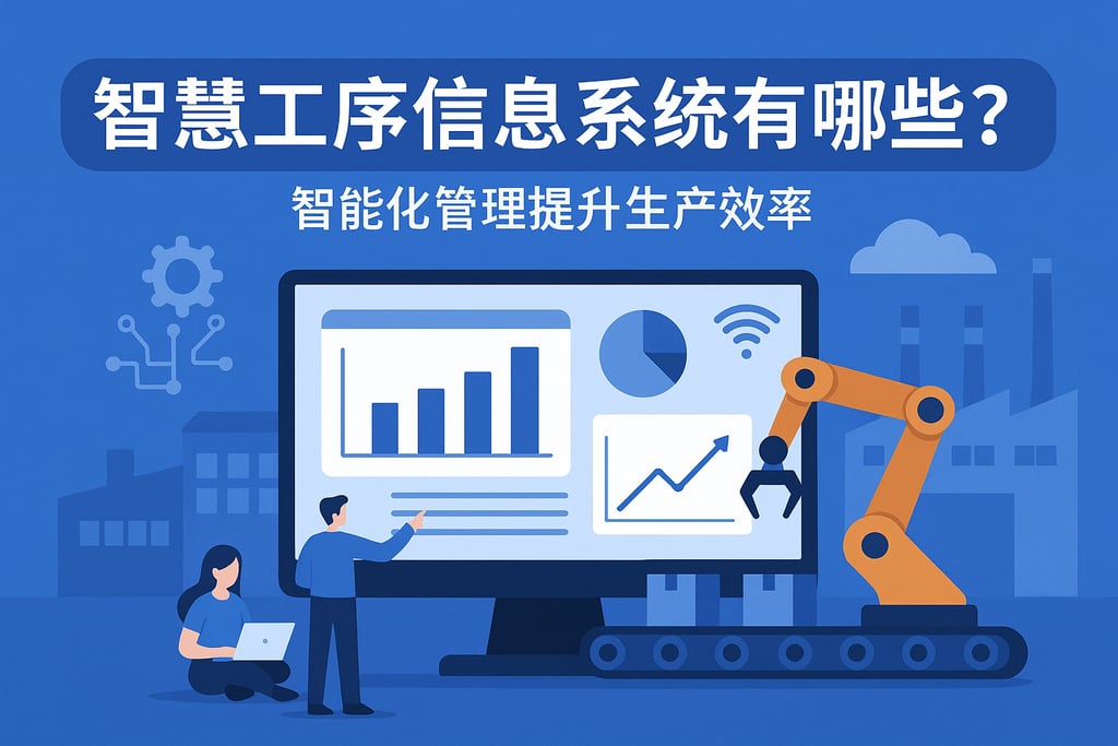 智慧工厂信息系统有哪些功能？智能化管理提升生产效率