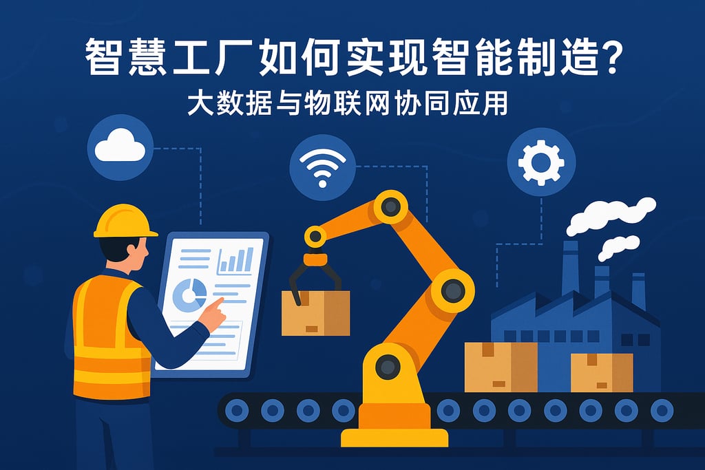 智慧工厂如何实现智能制造？大数据与物联网协同应用