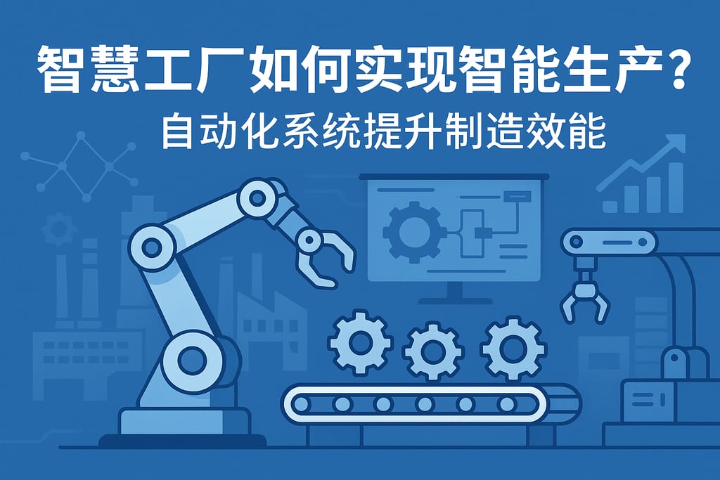 智慧工厂如何实现智能生产？自动化系统提升制造效能