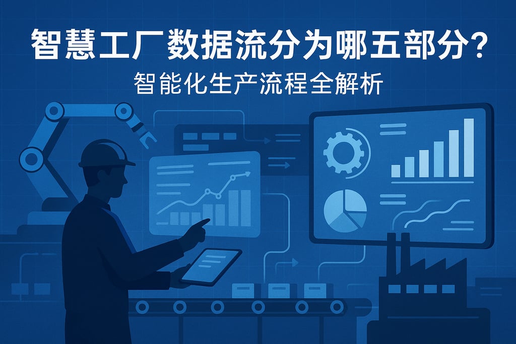 智慧工厂数据流分为哪五部分？智能化生产流程全解析