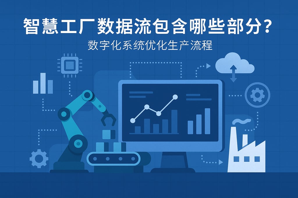 智慧工厂数据流包含哪些部分？数字化系统优化生产流程