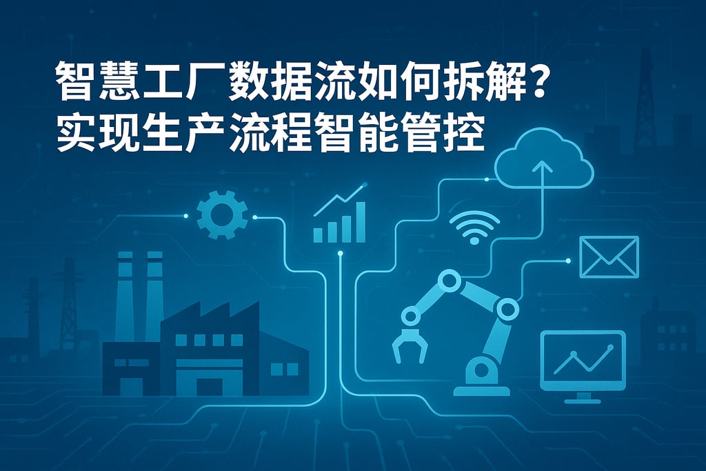 智慧工厂数据流如何拆解？实现生产流程智能管控