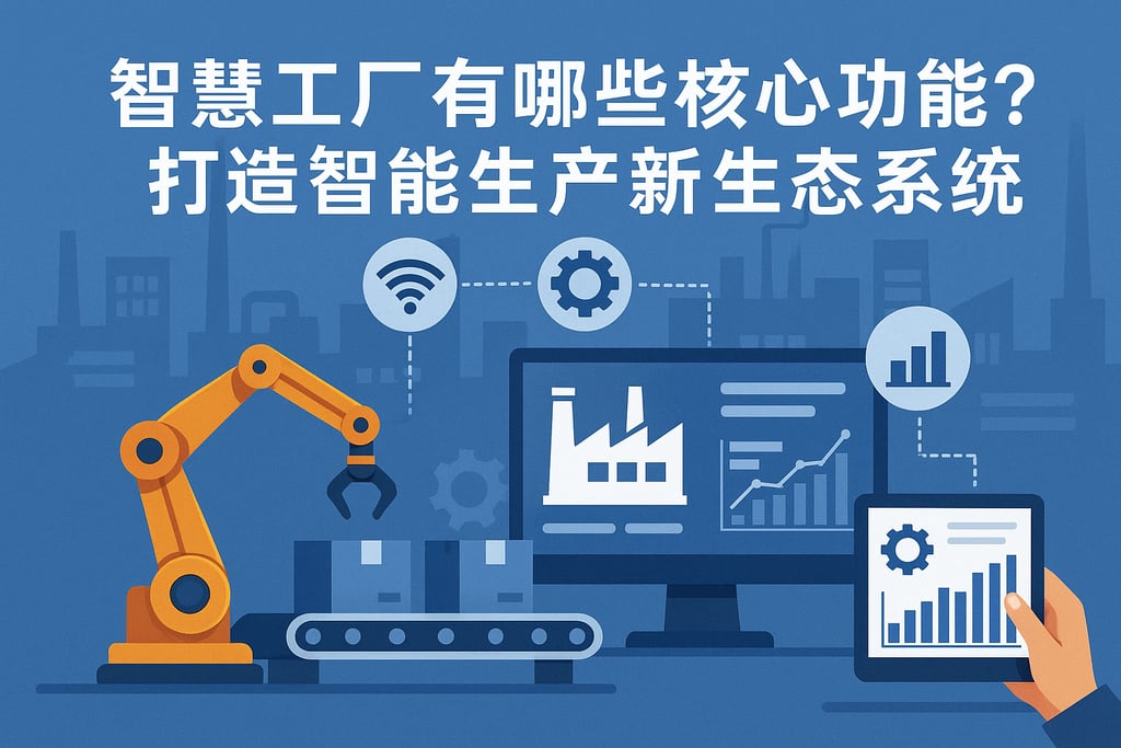 智慧工厂有哪些核心功能？打造智能生产新生态系统