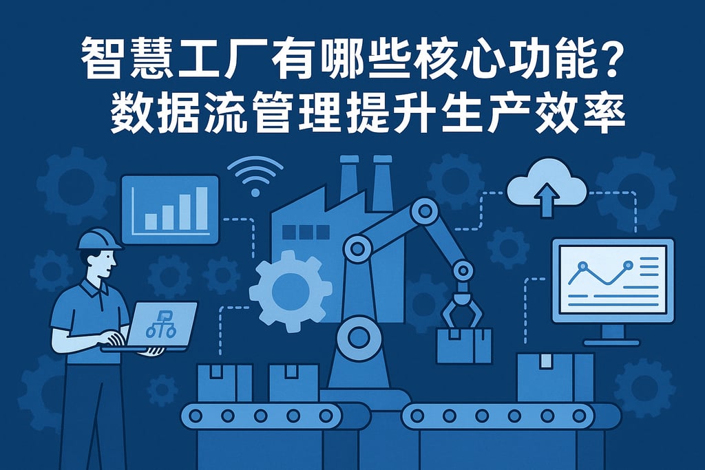 智慧工厂有哪些核心功能？数据流管理提升生产效率