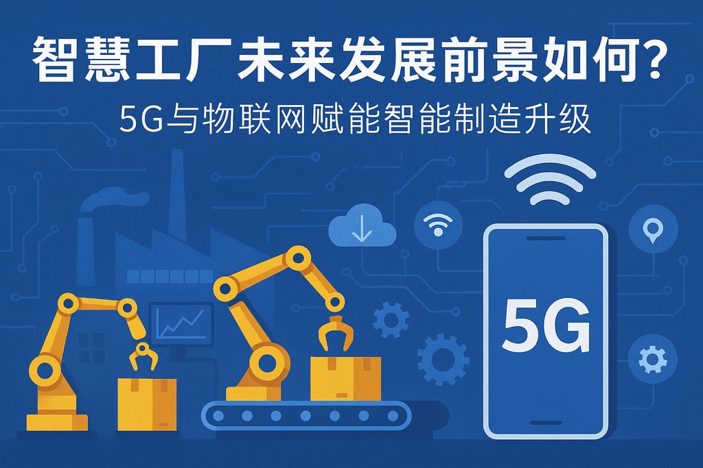 智慧工厂未来发展前景如何？5G与物联网赋能智能制造升级
