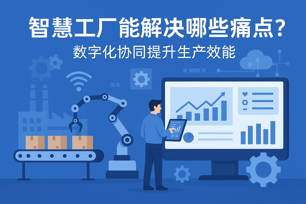 智慧工厂能解决哪些痛点？数字化协同提升生产效能