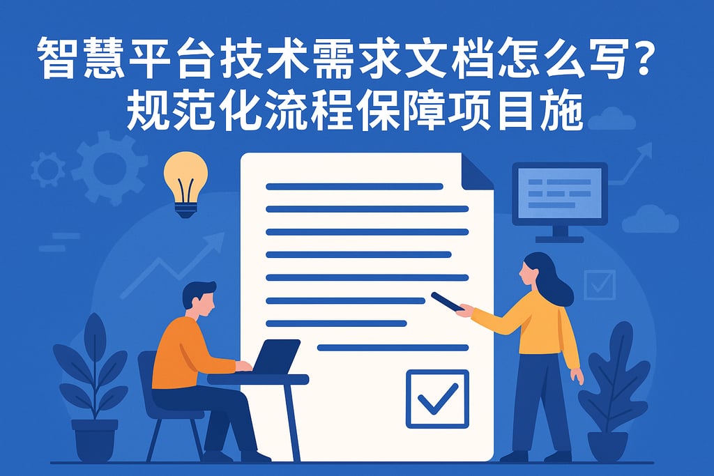 智慧平台技术需求文档怎么写？规范化流程保障项目实施