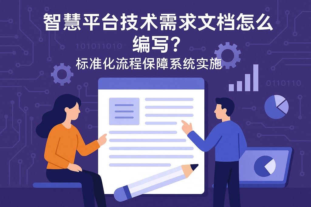 智慧平台技术需求文档怎么编写？标准化流程保障系统实施