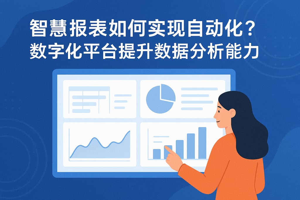 智慧报表如何实现自动化？数字化平台提升数据分析能力