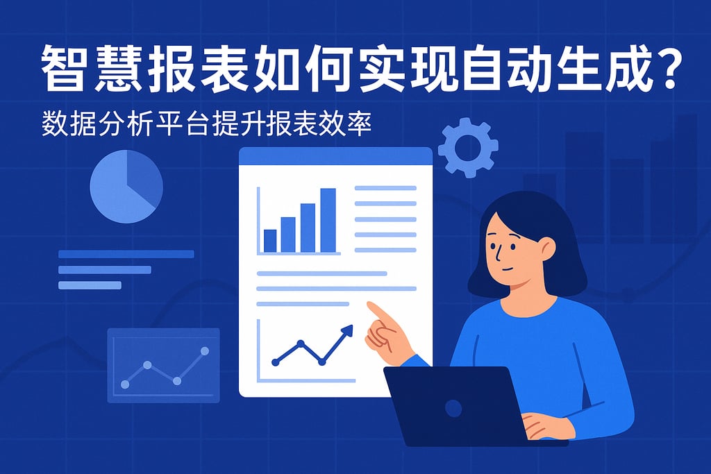 智慧报表如何实现自动生成？数据分析平台提升报表效率