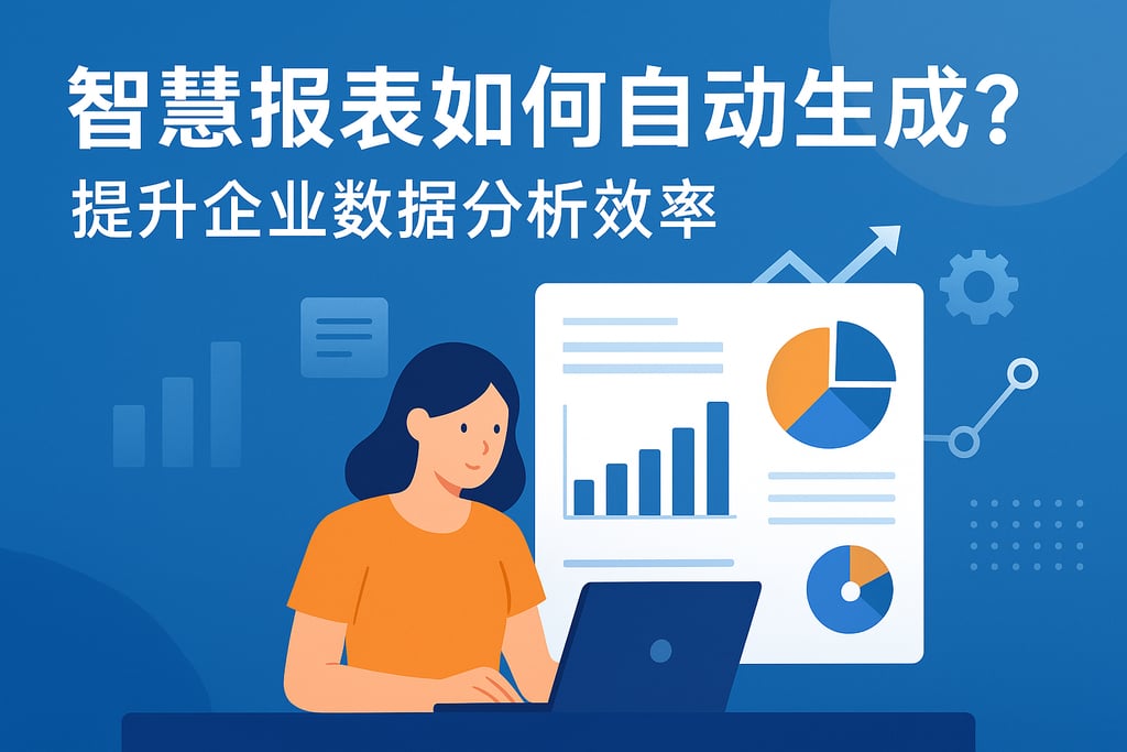 智慧报表如何自动生成？提升企业数据分析效率