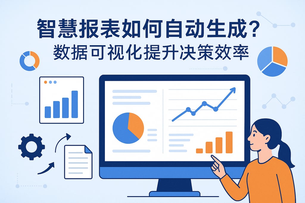 智慧报表如何自动生成？数据可视化提升决策效率