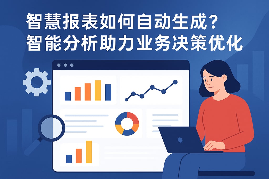 智慧报表如何自动生成？智能分析助力业务决策优化