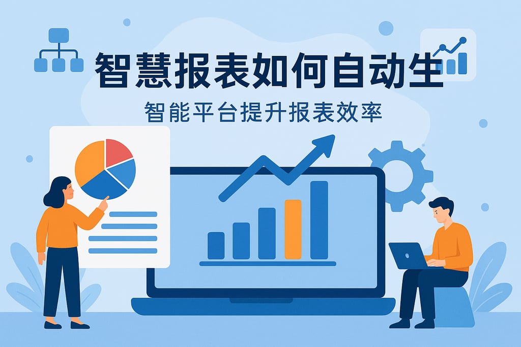 智慧报表如何自动生成？智能平台提升报表效率