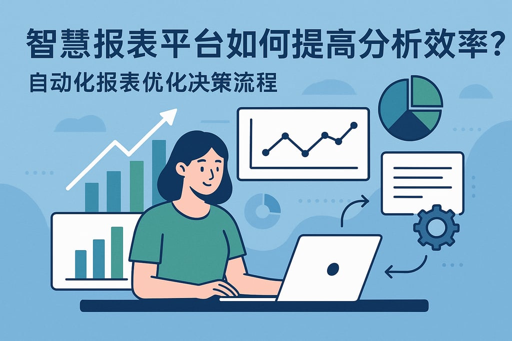 智慧报表平台如何提高分析效率？自动化报表优化决策流程