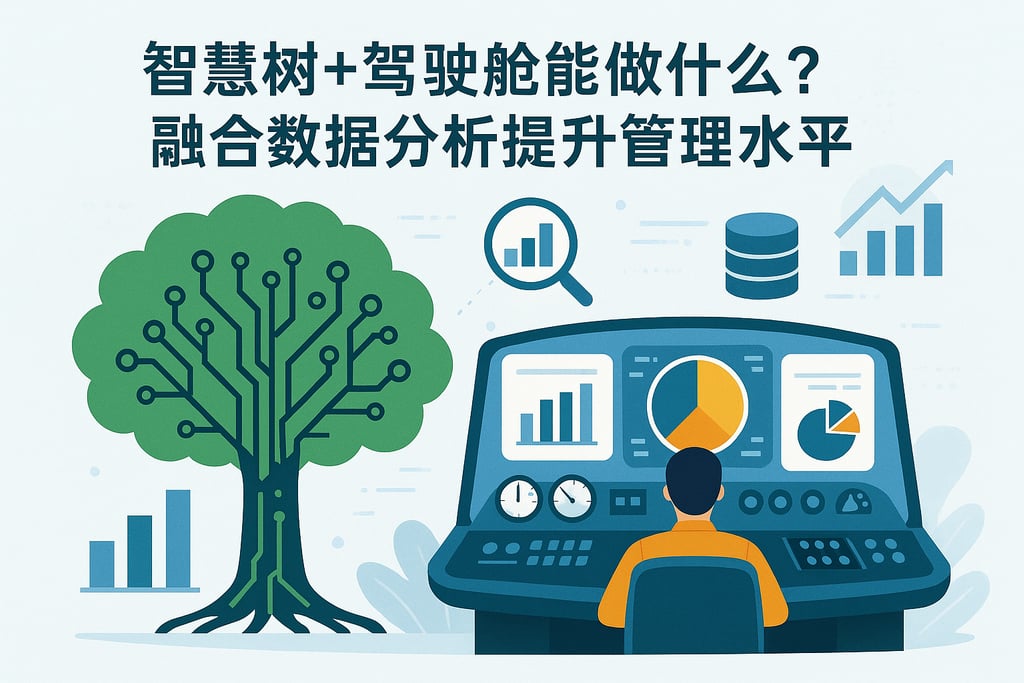 智慧树+驾驶舱能做什么？融合数据分析提升管理水平