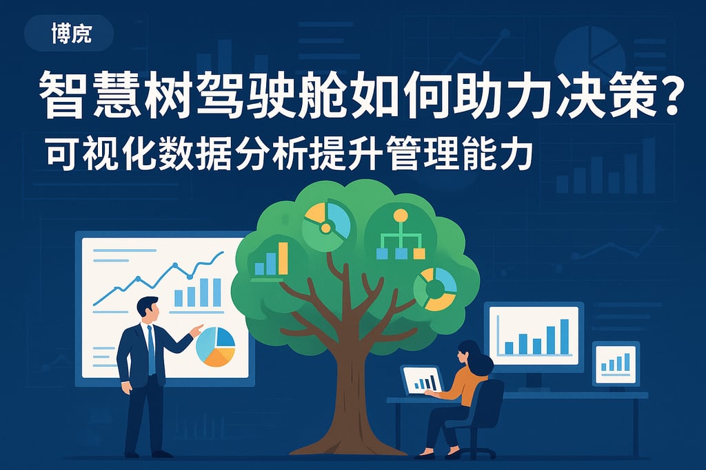 智慧树驾驶舱如何助力决策？可视化数据分析提升管理能力