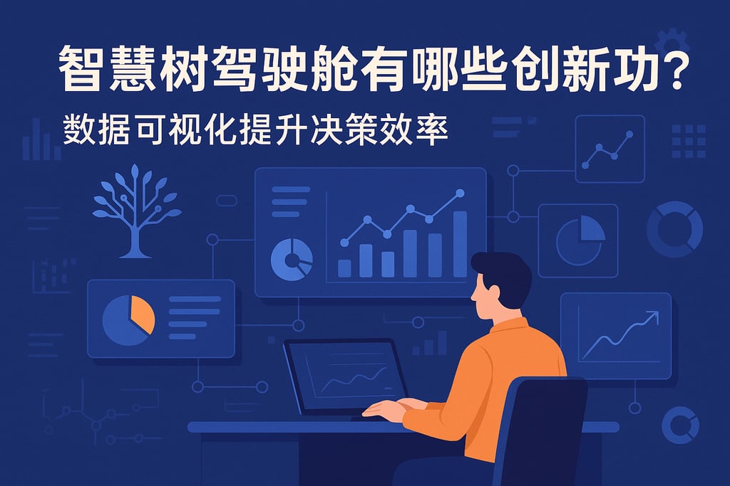 智慧树驾驶舱有哪些创新功能？数据可视化提升决策效率