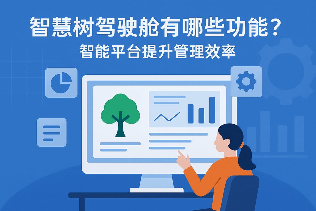 智慧树驾驶舱有哪些功能？智能平台提升管理效率