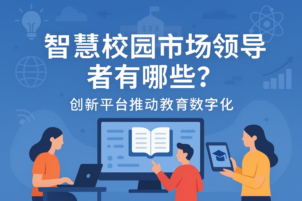 智慧校园市场领导者有哪些？创新平台推动教育数字化