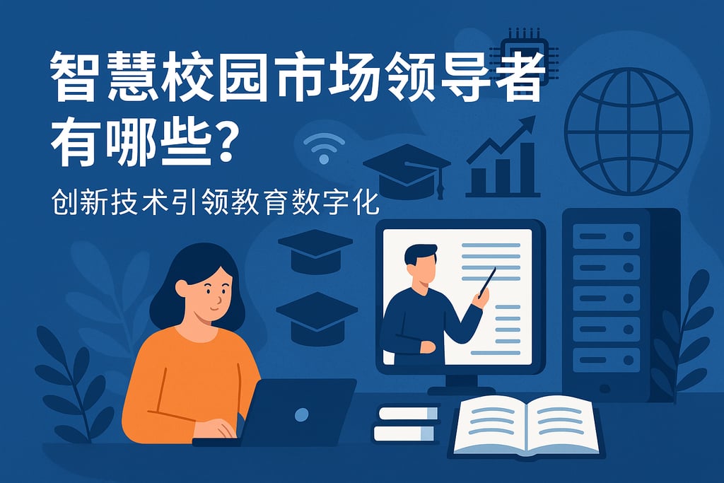 智慧校园市场领导者有哪些？创新技术引领教育数字化