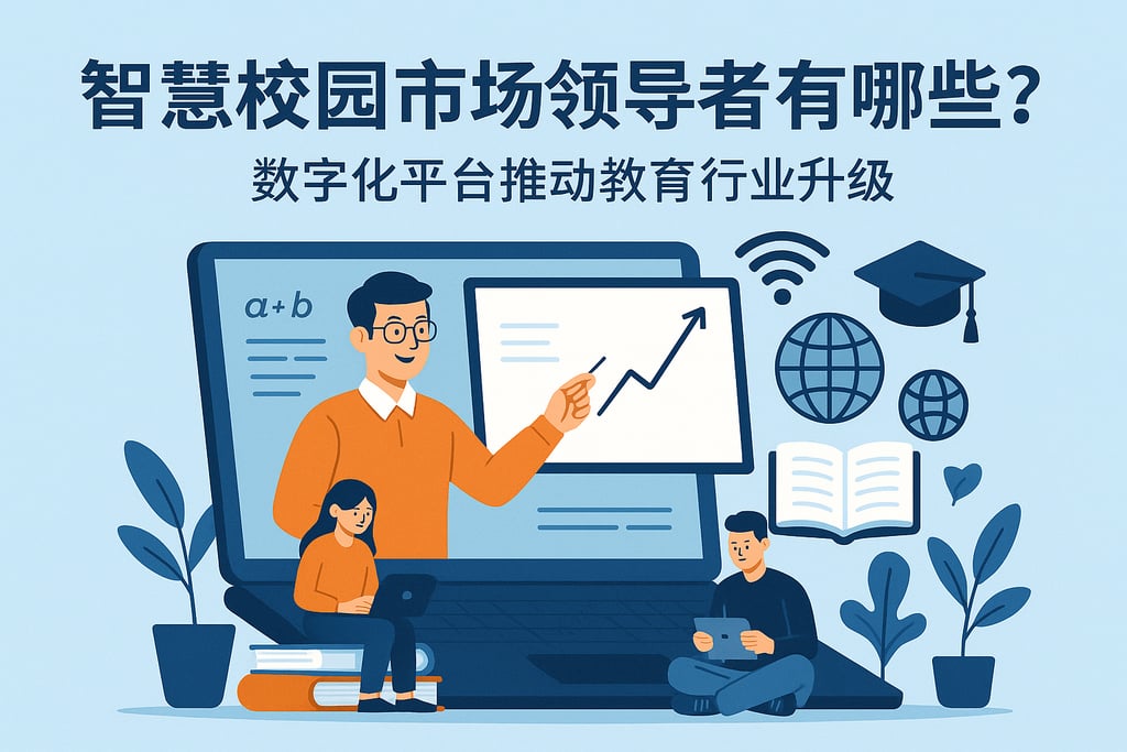 智慧校园市场领导者有哪些？数字化平台推动教育行业升级
