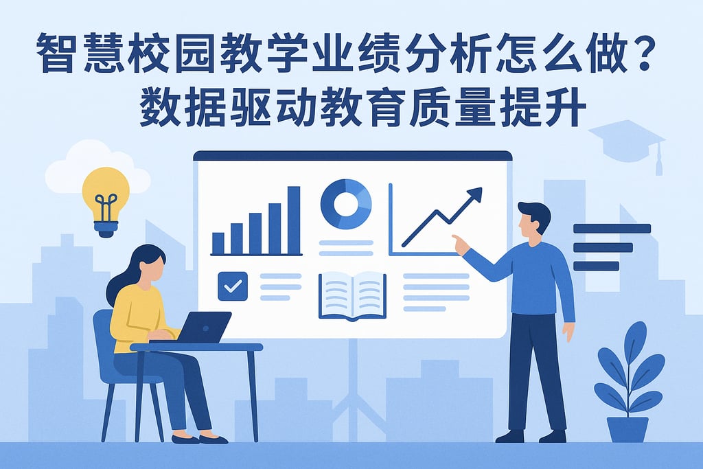 智慧校园教学业绩分析怎么做？数据驱动教育质量提升